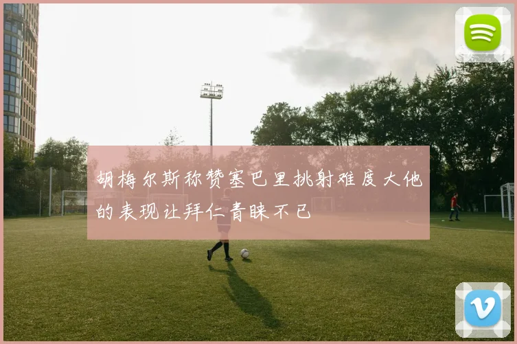 胡梅尔斯称赞塞巴里挑射难度大他的表现让拜仁青睐不已